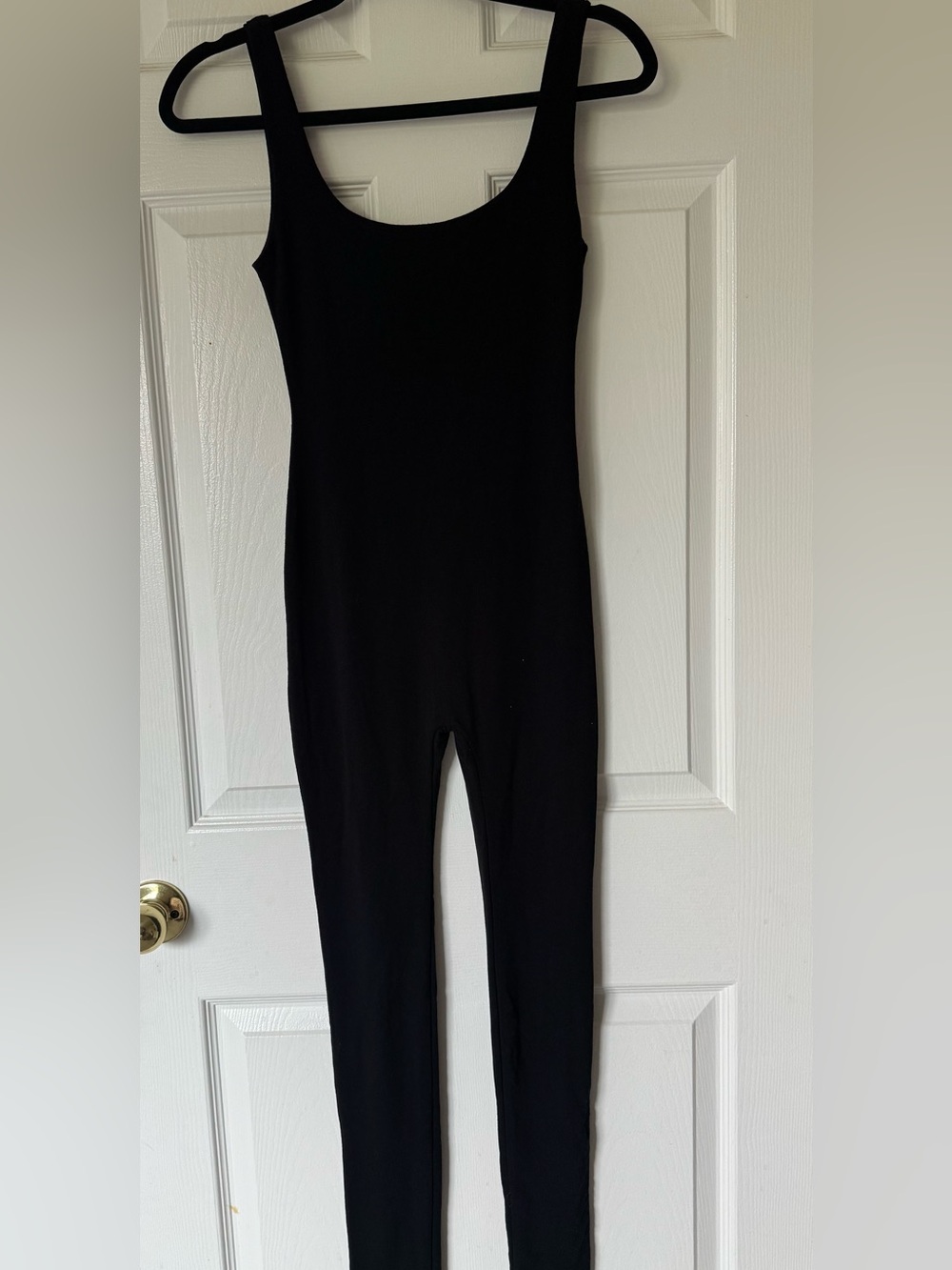 naked wardrobe Black Scoop-Neck Tank Jumpsuit